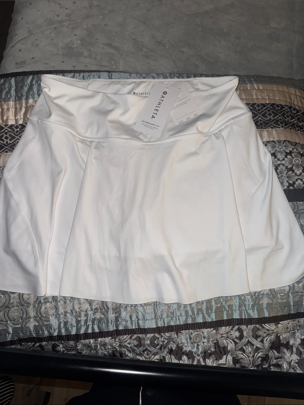 NWT Athleta White Performance Circle Skirt